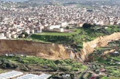 Maltempo, evacuate oltre mille persone per la frana a Niscemi