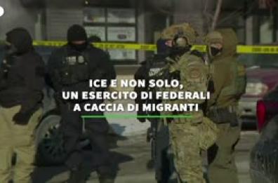 Ice e non solo, un esercito di federali a caccia di migranti