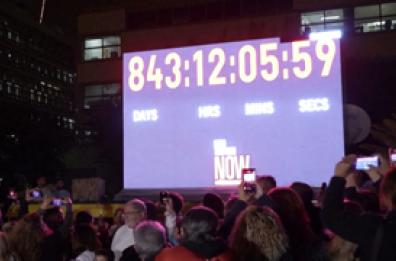 Tel Aviv, spento l'orologio che contava i giorni di sequestro degli ostaggi