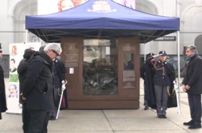 Strage di Capaci, esposta a Milano l'auto della scorta di Falcone