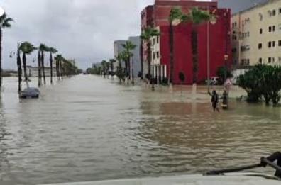 Inondazioni nel nord del Marocco, evacuati gli abitanti di Ksar El Kebir