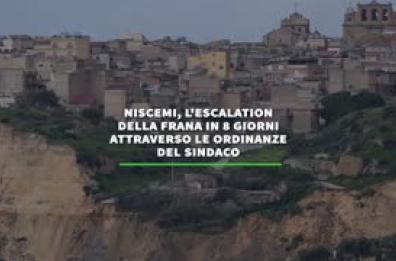 Niscemi, l'escalation del disastro in 8 giorni
