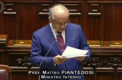 Piantedosi: "L'accordo con gli Usa e' del 2009, quando governava chi oggi si indigna"