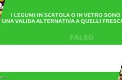 Ansa VERIFIED - I legumi in scatola sono una valida alternativa a quelli freschi?