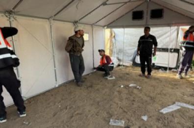 Gaza, nuove unita' abitative per gli sfollati