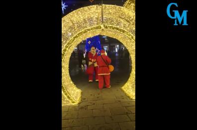 Lecce, la magia del Natale in piazza Sant'Oronzo