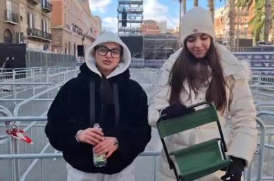 Bari, &egrave; tutto pronto per il concertone di fine anno: &laquo;In fila dalle 6 del mattino per Gigi D'Alessio&raquo; VIDEO