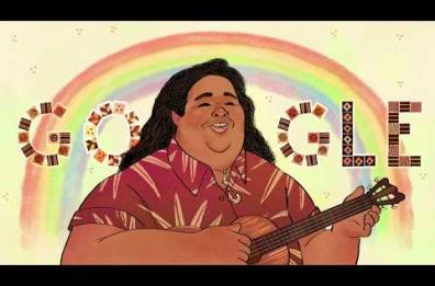 Israel Kamakawiwo'ole, Israel Iz, nel doodle di Google