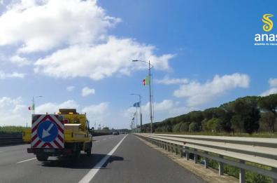 Esodo di agosto, traffico intenso: 2,2 mln di transiti sulla SS16 Adriatica