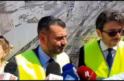 Bari avrà il suo terminal bus: avvio dei lavori, il sopralluogo di Decaro