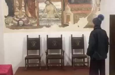 Melendugno, ecco i magnifici affreschi dell&rsquo;Abbazia di San Niceta