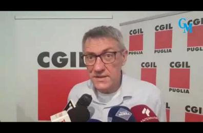 Cgil, l'assemblea regionale a Bari: Landini a tutto tondo su governo, energia, lavoro