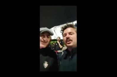 Bari, nel pubblico allo stadio anche il cantante Tonino Carotone