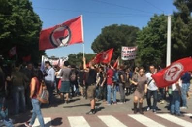 Corteo Bari, prove generali Taormina