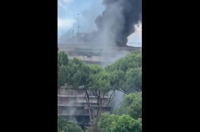 Roma, Colli Aniene: incendio in palazzina, almeno 7 feriti