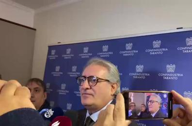 Taranto, Ferrarese a Confindustria: «Per i Giochi centrati tutti gli obiettivi del 2024» 