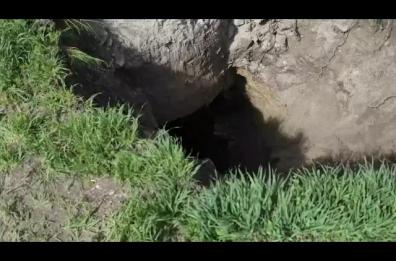 Le immagini della zona della frana tra Ariano Irpino e Montecalvo VIDEO