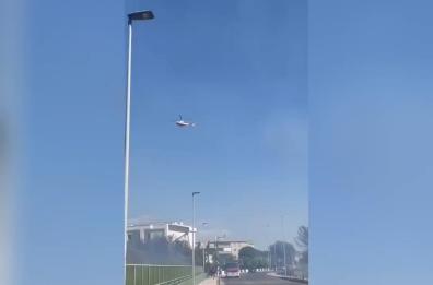 Pomeriggio di fuoco a Massafra: scoppia un vasto incendio vicino le abitazioni, famiglie evacuate