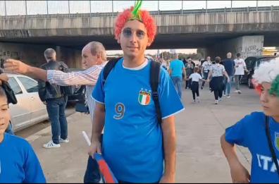 Calcio, Italia-Malta a Bari: le emozioni dei tifosi nel pre-partita 