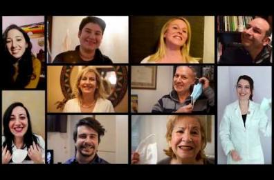 «Sorridi con gli occhi»: la canzone per sperare