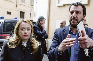 Nuovo vertice Meloni-Salvini: «Al lavoro sul caro-bollette»
