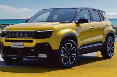Jeep, al via gli ordini per l’Avenger