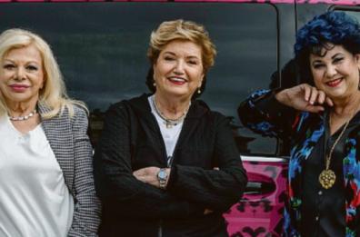 Le avventure del nuovo super trio Maionchi, Milo e Laurito sul van di «Quelle brave ragazze»