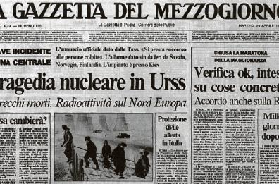 Il disastro di Chernobyl e il grande terrore nucleare