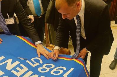 Nasce il «Lecce Club Parlamento»: Montecitorio si tinge di giallorosso