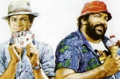 Quella botta infinita di risate giocata a «Pari e Dispari» con Terence Hill e Bud Spencer