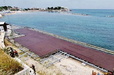 Trani, a lido Mongelli si mette il turbo: lavori con ripartenza veloce 