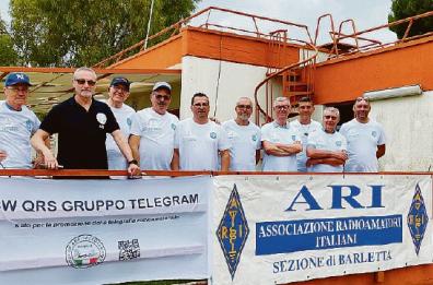 Barletta, l'&rsquo;impegno dei radioamatori della Bat alla festa dell&rsquo;Aeronautica