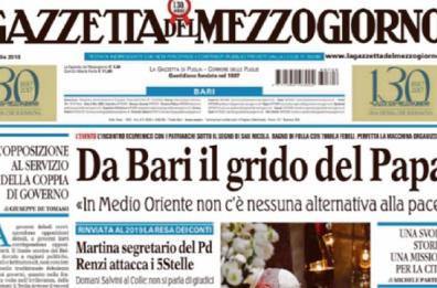 Bergoglio in preghiera a Bari. E Moro in visita alla Pinacoteca