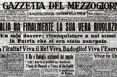 Ottant’anni fa il governo Badoglio, e nel 1993 la stagione delle bombe