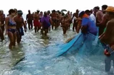 Manfredonia, la «sciabica»  rivive per un giorno dimenticata dai pescatori 