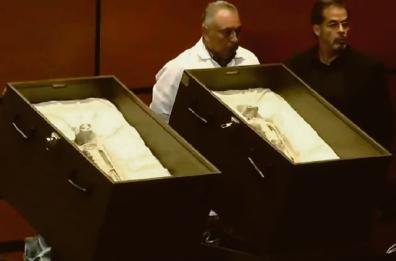 Messico, alieni in mostra al Congresso: ecco le mummie di Nazca
