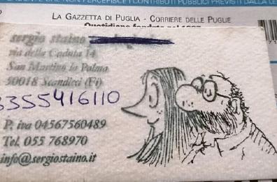 L’indimenticabile bigliettino di Staino in un liceo di Barletta