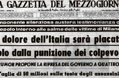Il dramma italiano dopo Piazza Fontana