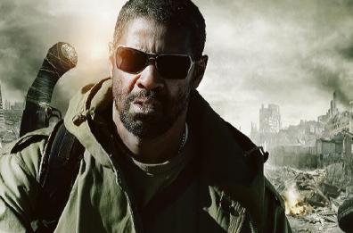 Solo nel mondo desolato e ostile Denzel Washington in viaggio per aiutare l’umanità devastata