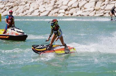 Il motosurf lascia Rodi Garganico per approdare a Manfredonia