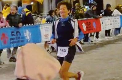 Chieppa da Andria, podista di ferro abbonata alla 100 km del passatore
