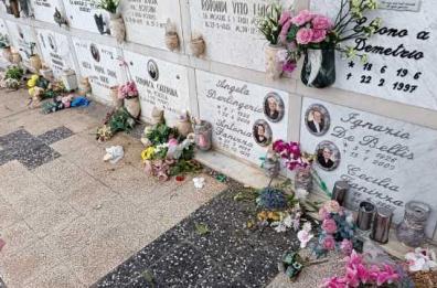 Le feste dei predoni del rame: spogliate le lapidi del cimitero di Mola di Bari