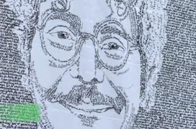 Una gigantografia di Patrick Zaki alla Regione Lazio