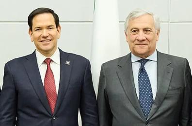 Tajani sente Rubio “Al lavoro per una rapida attuazione del Piano Trump”
