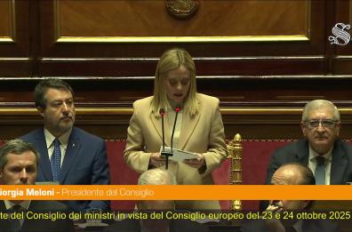 Medio Oriente, Meloni "Prospettiva di pace, ma disinnescare i rischi"