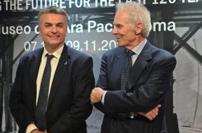 Webuild, Rixi visita EVOLUTIO “120 anni di storia e progresso”