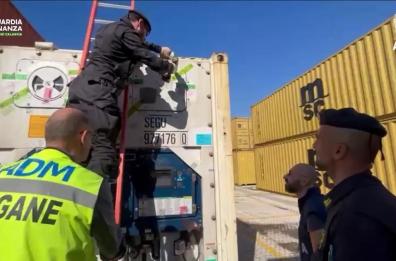 Sequestrati al porto di Gioia Tauro oltre 175 chilogrammi di cocaina