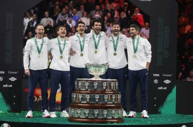 Italia nella leggenda, la Coppa Davis è azzurra per il terzo anno di fila