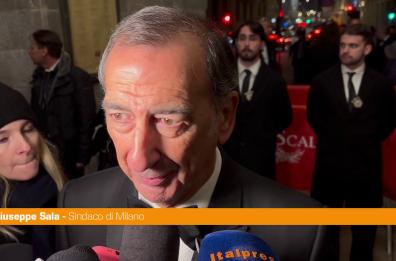 Prima della Scala, Sala "Il maestro Chailly ha fatto un'ottima scelta" Prima della Scala, Sala "Il maestro Chailly ha fatto un'ottima scelta"