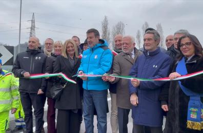 A Lecco inaugurato il nuovo Ponte Manzoni, opera per la mobilit&agrave; olimpica